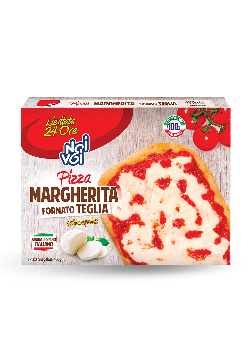 NOI&VOI FROZEN PIZZA MARGHERITA TRAY SIZE
