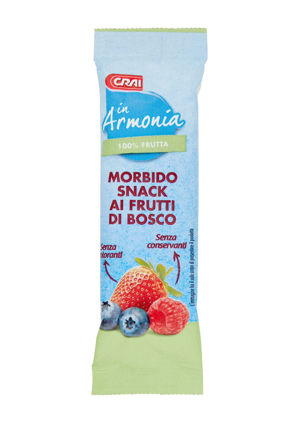 SOFT SNACKS 100% FRUIT INARMONIA CRAI